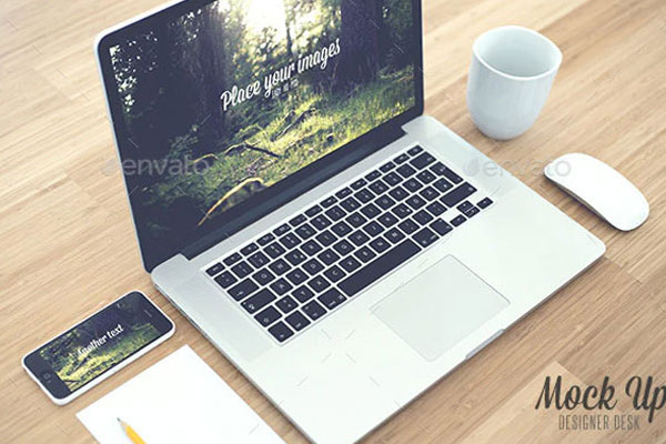 25+ Desk Mockups | Free & Premium Photoshop | Vector | Ai Templates Download